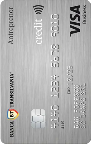 Bt Visa Business ezüst